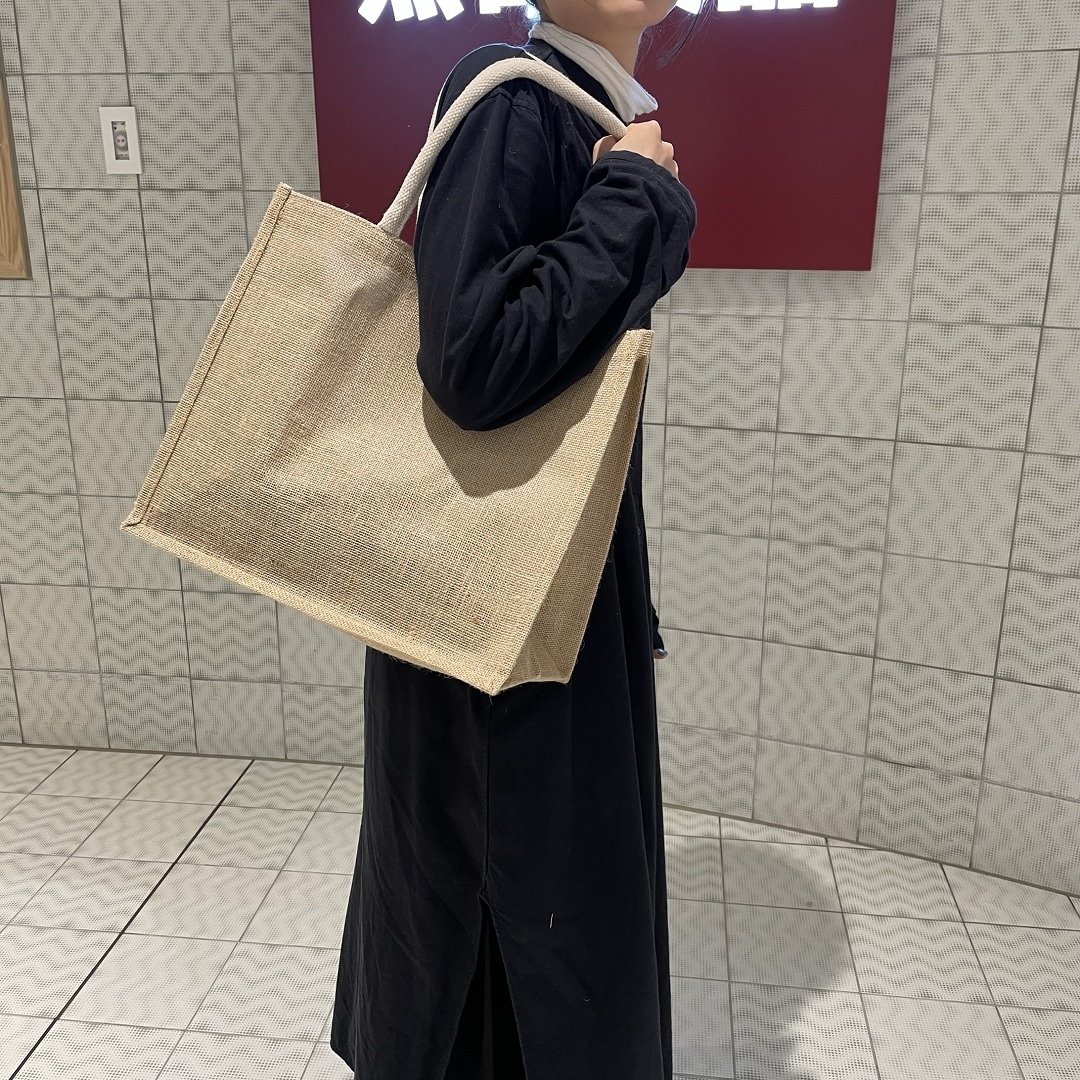 NEWoManYOKOHAMA】いろいろ使えるジュートマイバッグ｜無印良品
